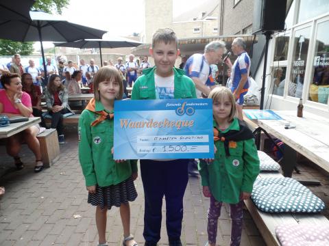 Cheque Fietsende Ondernemers Weert